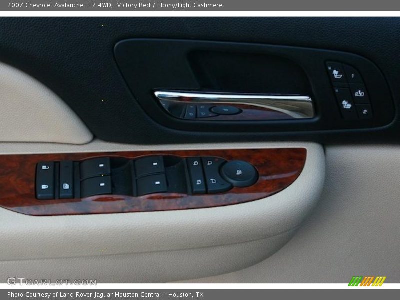 Victory Red / Ebony/Light Cashmere 2007 Chevrolet Avalanche LTZ 4WD