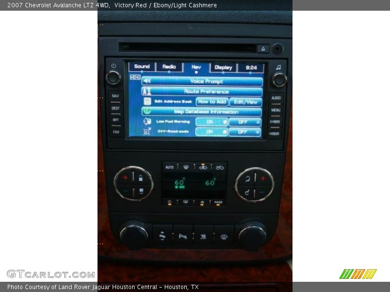 Victory Red / Ebony/Light Cashmere 2007 Chevrolet Avalanche LTZ 4WD