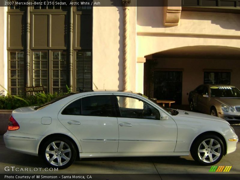 Arctic White / Ash 2007 Mercedes-Benz E 350 Sedan