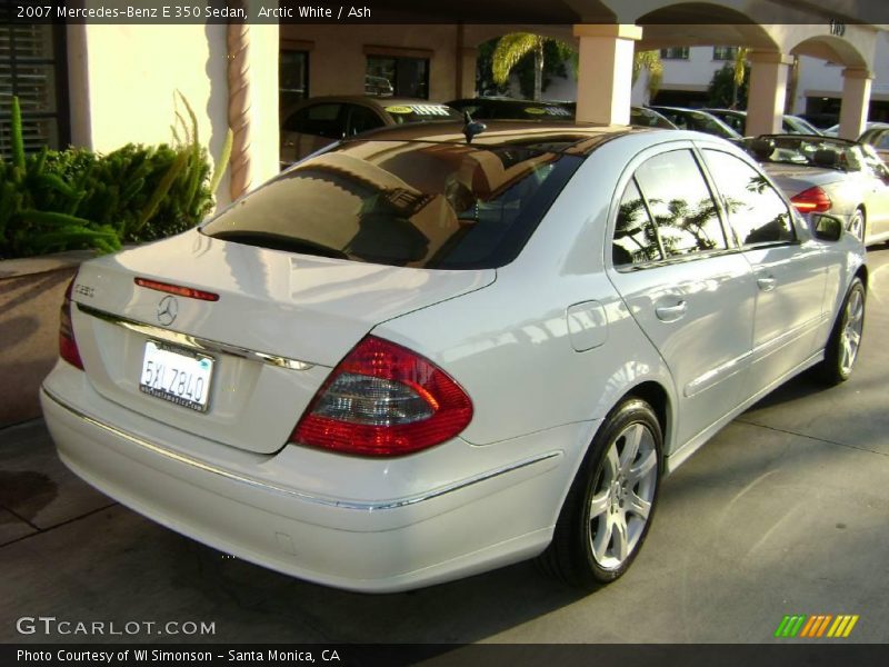 Arctic White / Ash 2007 Mercedes-Benz E 350 Sedan