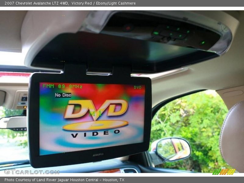 Victory Red / Ebony/Light Cashmere 2007 Chevrolet Avalanche LTZ 4WD