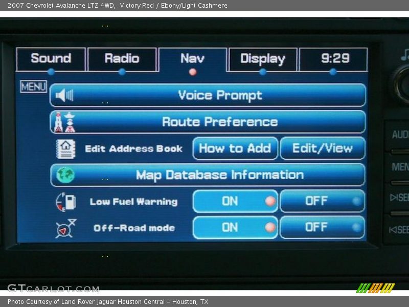 Victory Red / Ebony/Light Cashmere 2007 Chevrolet Avalanche LTZ 4WD