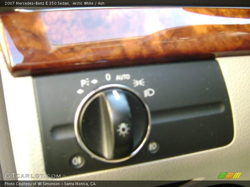 Arctic White / Ash 2007 Mercedes-Benz E 350 Sedan