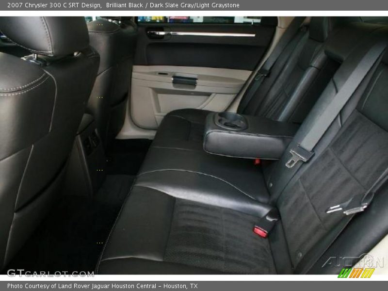 Brilliant Black / Dark Slate Gray/Light Graystone 2007 Chrysler 300 C SRT Design