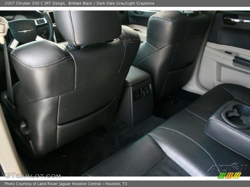 Brilliant Black / Dark Slate Gray/Light Graystone 2007 Chrysler 300 C SRT Design