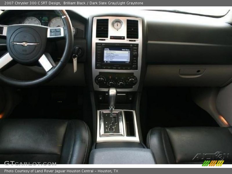 Brilliant Black / Dark Slate Gray/Light Graystone 2007 Chrysler 300 C SRT Design