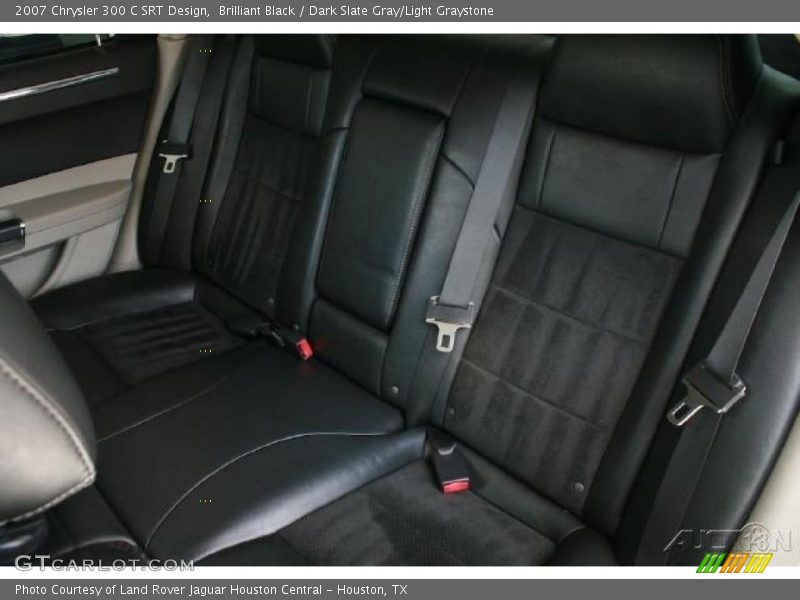 Brilliant Black / Dark Slate Gray/Light Graystone 2007 Chrysler 300 C SRT Design