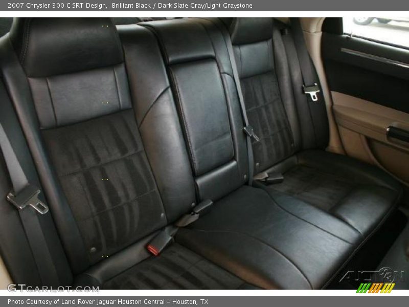 Brilliant Black / Dark Slate Gray/Light Graystone 2007 Chrysler 300 C SRT Design