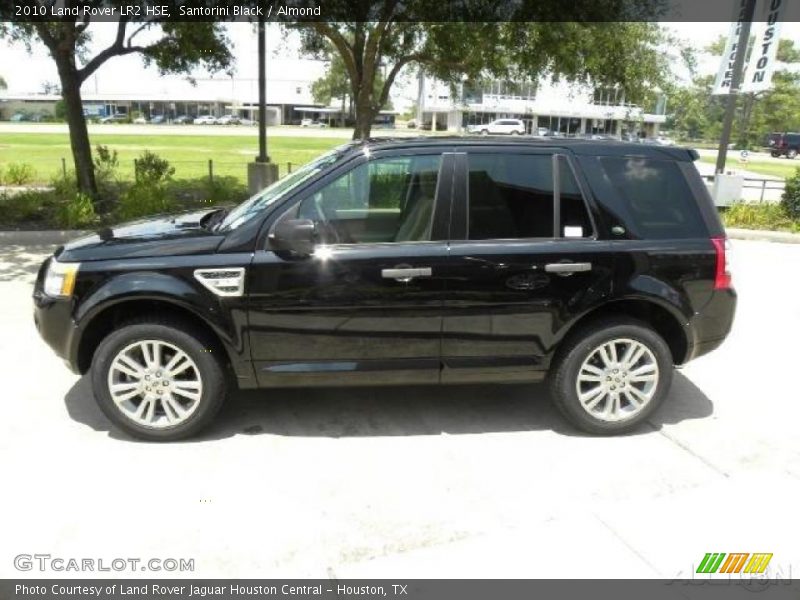 Santorini Black / Almond 2010 Land Rover LR2 HSE