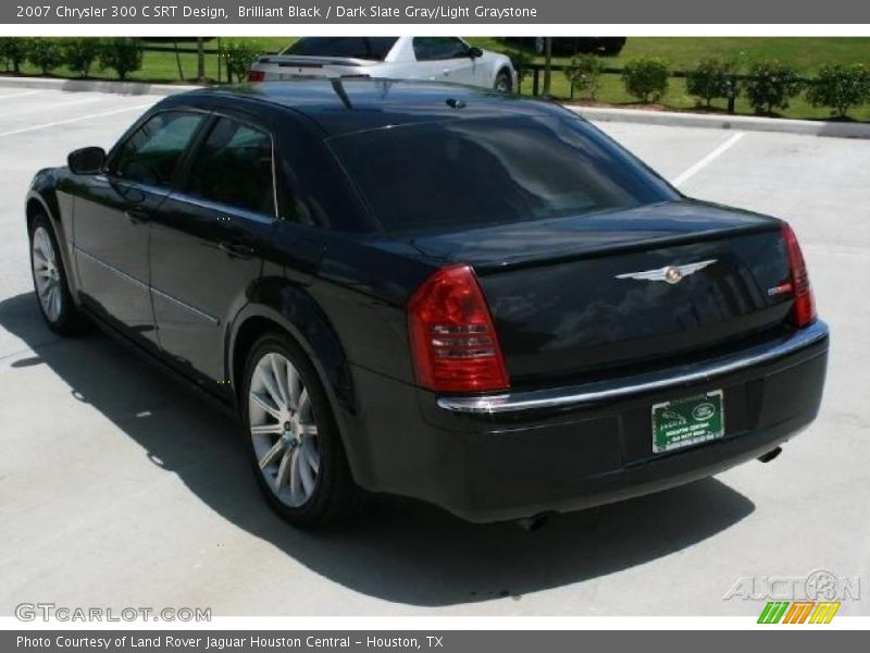 Brilliant Black / Dark Slate Gray/Light Graystone 2007 Chrysler 300 C SRT Design
