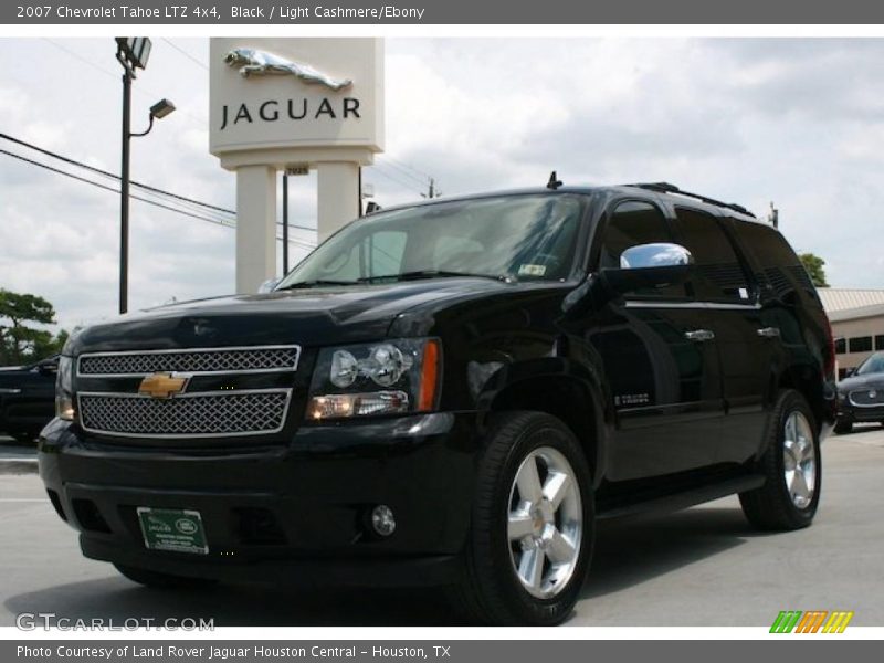 Black / Light Cashmere/Ebony 2007 Chevrolet Tahoe LTZ 4x4