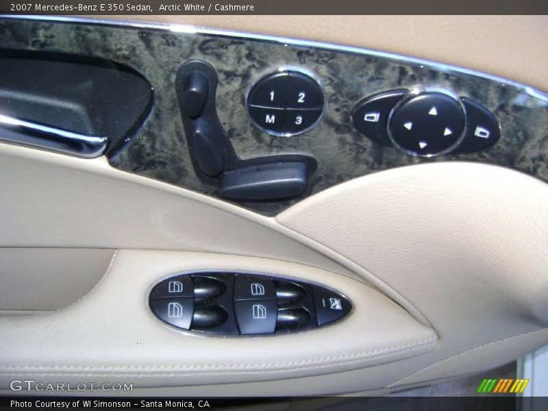 Arctic White / Cashmere 2007 Mercedes-Benz E 350 Sedan