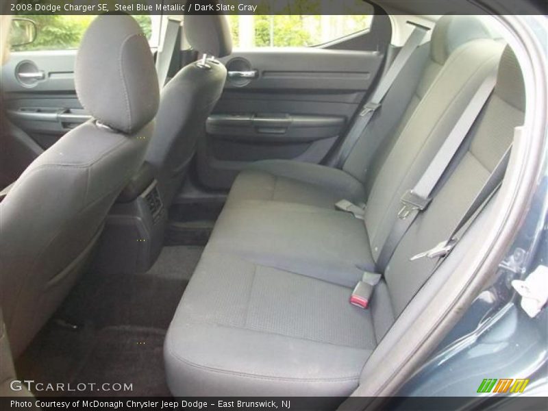 Steel Blue Metallic / Dark Slate Gray 2008 Dodge Charger SE