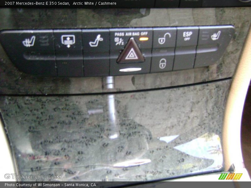Arctic White / Cashmere 2007 Mercedes-Benz E 350 Sedan