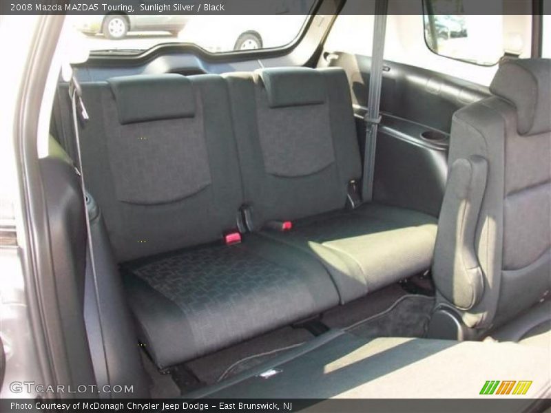 Sunlight Silver / Black 2008 Mazda MAZDA5 Touring