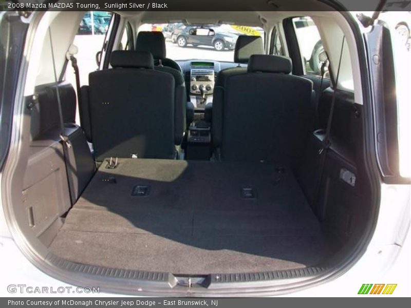 Sunlight Silver / Black 2008 Mazda MAZDA5 Touring
