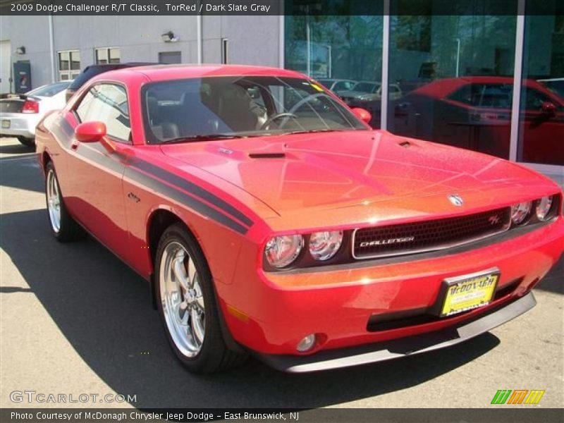 TorRed / Dark Slate Gray 2009 Dodge Challenger R/T Classic