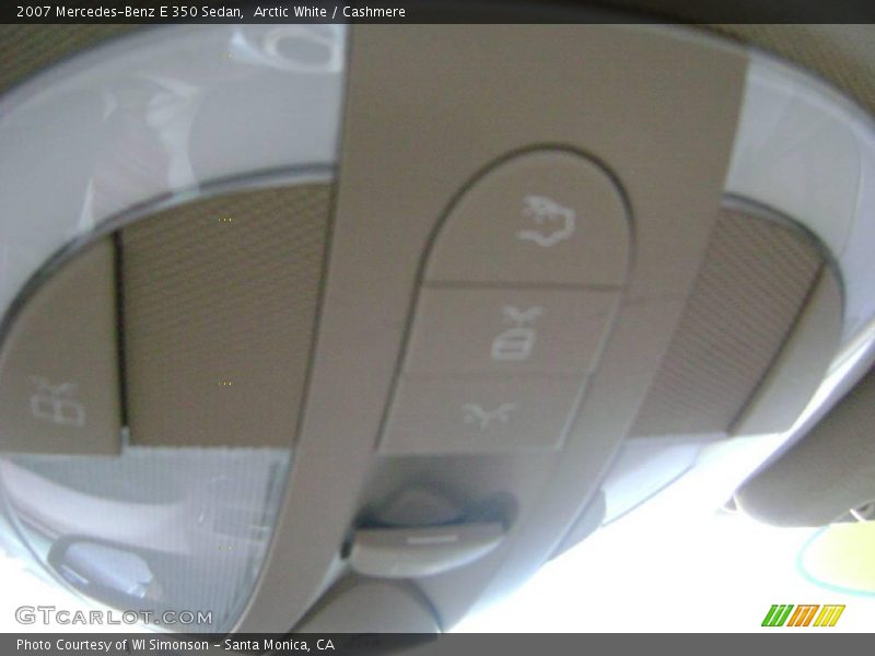 Arctic White / Cashmere 2007 Mercedes-Benz E 350 Sedan