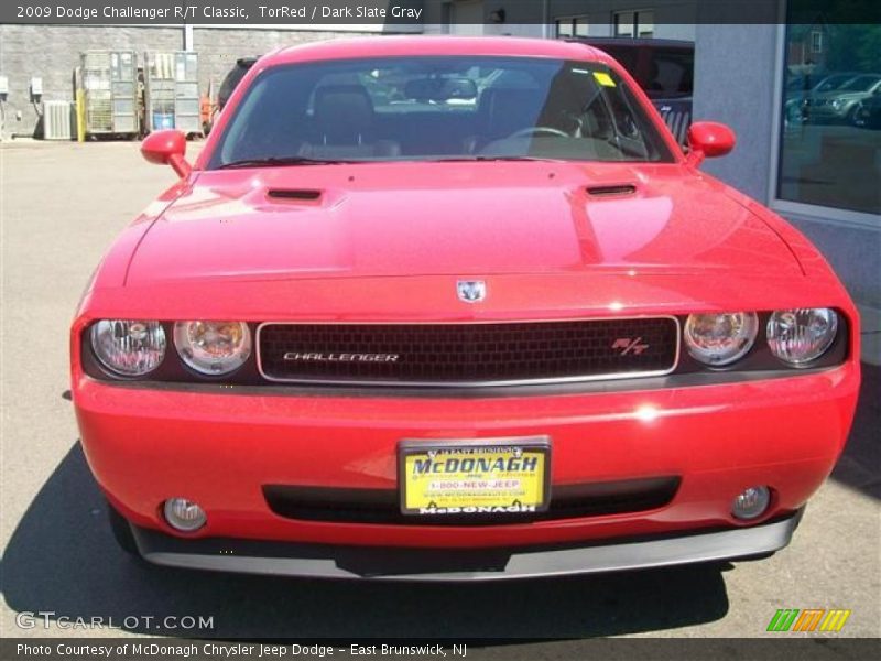 TorRed / Dark Slate Gray 2009 Dodge Challenger R/T Classic