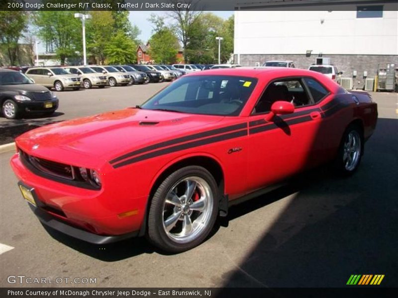 TorRed / Dark Slate Gray 2009 Dodge Challenger R/T Classic
