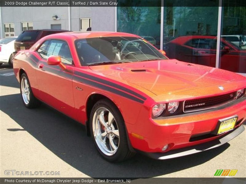 TorRed / Dark Slate Gray 2009 Dodge Challenger R/T Classic