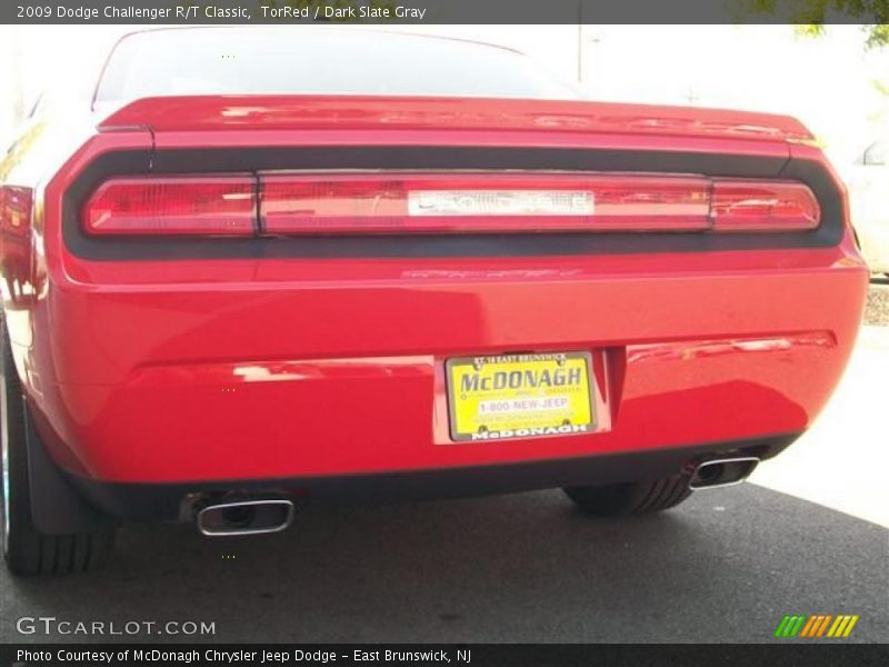 TorRed / Dark Slate Gray 2009 Dodge Challenger R/T Classic
