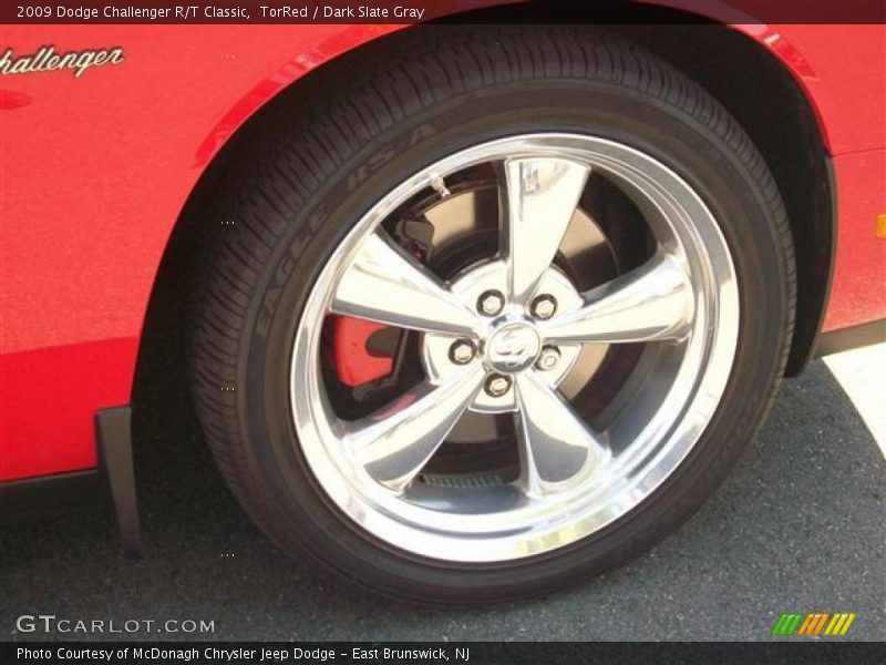 TorRed / Dark Slate Gray 2009 Dodge Challenger R/T Classic