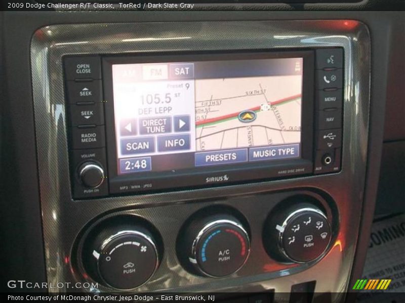 TorRed / Dark Slate Gray 2009 Dodge Challenger R/T Classic