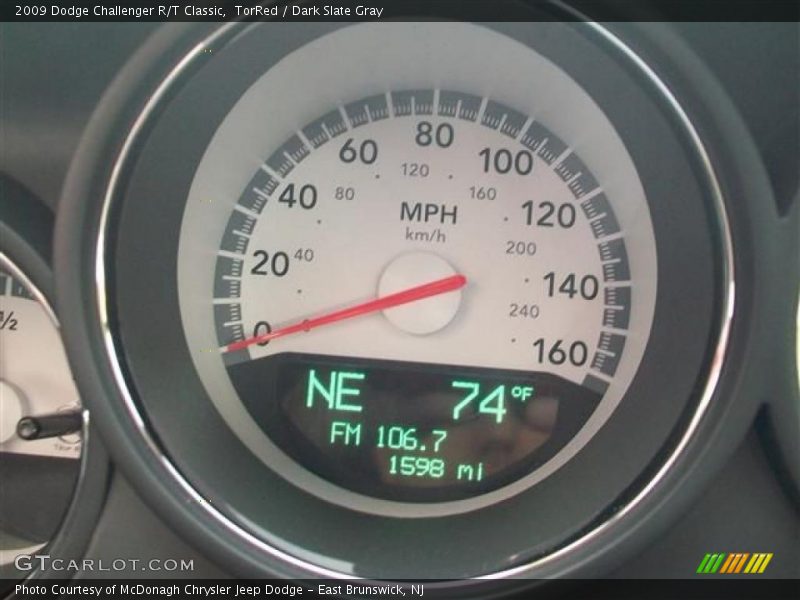 TorRed / Dark Slate Gray 2009 Dodge Challenger R/T Classic