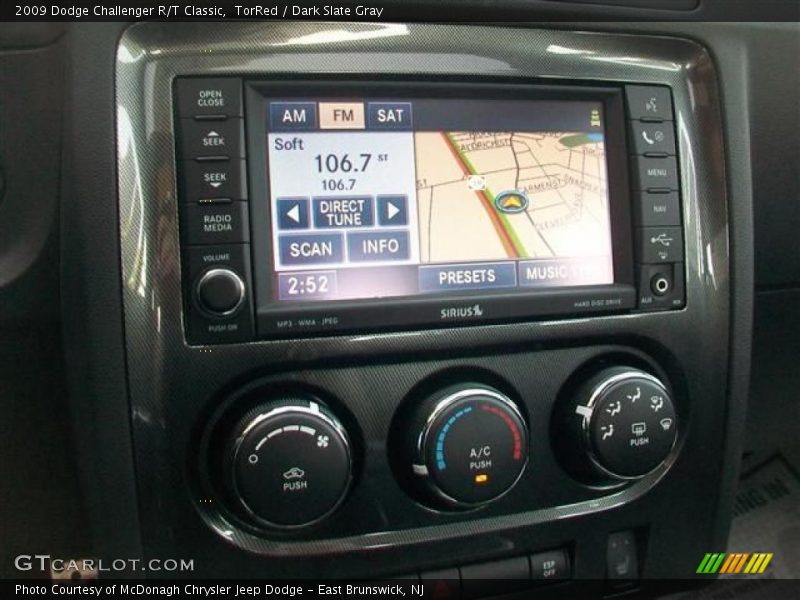 TorRed / Dark Slate Gray 2009 Dodge Challenger R/T Classic