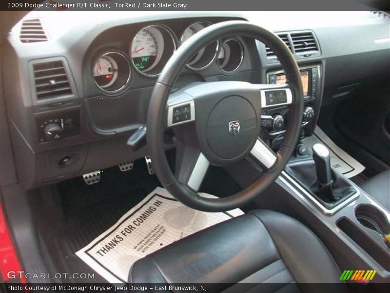 TorRed / Dark Slate Gray 2009 Dodge Challenger R/T Classic