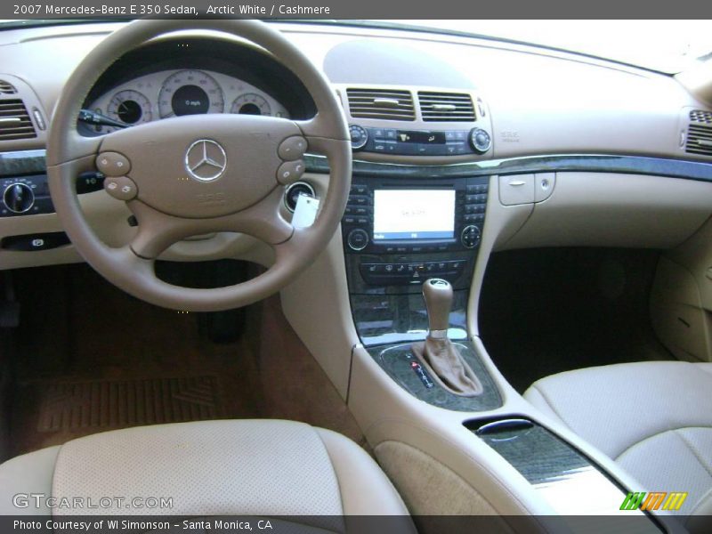 Arctic White / Cashmere 2007 Mercedes-Benz E 350 Sedan