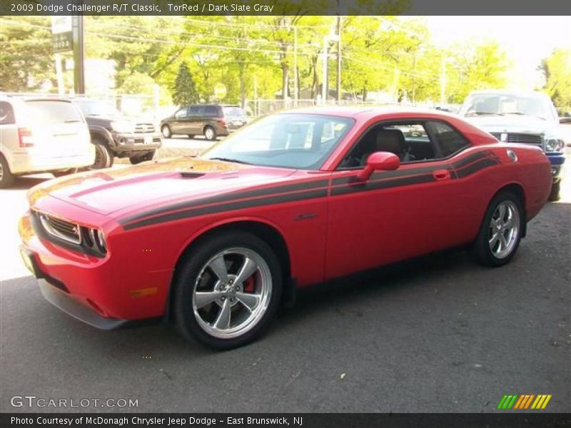 TorRed / Dark Slate Gray 2009 Dodge Challenger R/T Classic