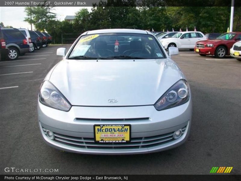 Quicksilver / Black 2007 Hyundai Tiburon GT