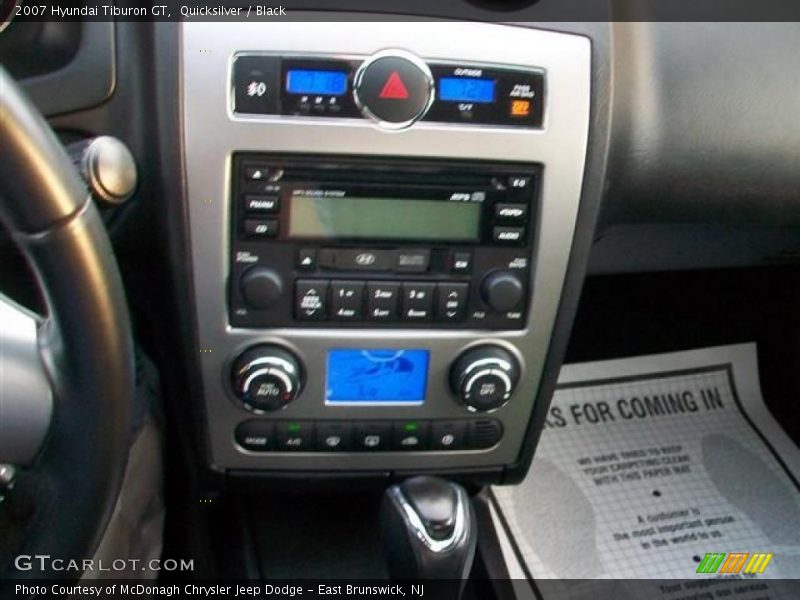 Quicksilver / Black 2007 Hyundai Tiburon GT