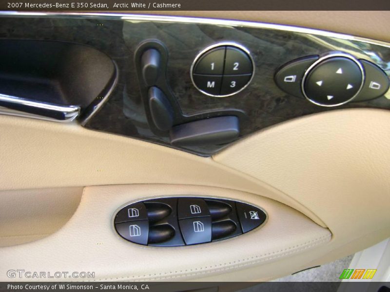 Arctic White / Cashmere 2007 Mercedes-Benz E 350 Sedan