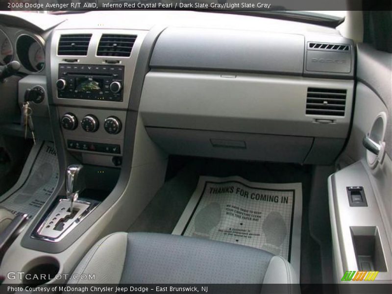 Inferno Red Crystal Pearl / Dark Slate Gray/Light Slate Gray 2008 Dodge Avenger R/T AWD
