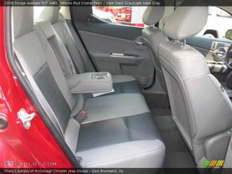 Inferno Red Crystal Pearl / Dark Slate Gray/Light Slate Gray 2008 Dodge Avenger R/T AWD