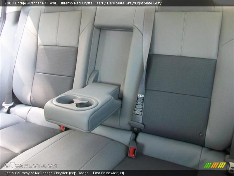 Inferno Red Crystal Pearl / Dark Slate Gray/Light Slate Gray 2008 Dodge Avenger R/T AWD