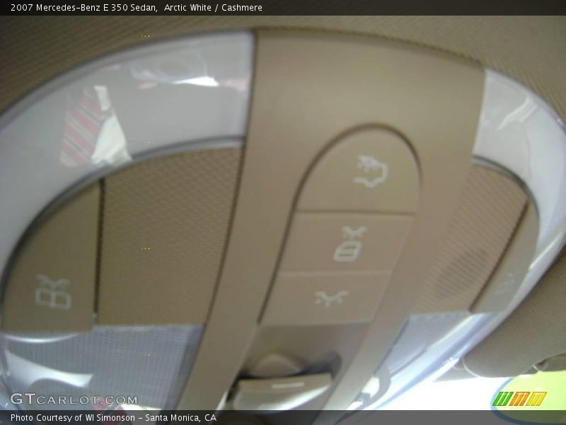 Arctic White / Cashmere 2007 Mercedes-Benz E 350 Sedan