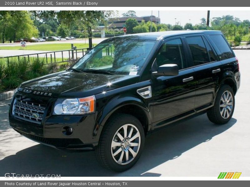 Santorini Black / Ebony 2010 Land Rover LR2 HSE