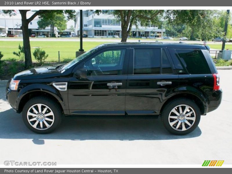 Santorini Black / Ebony 2010 Land Rover LR2 HSE