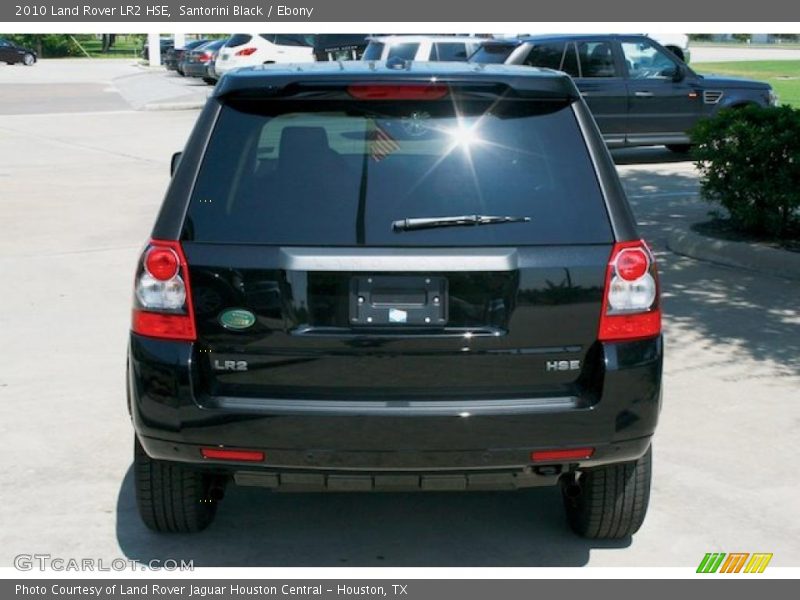 Santorini Black / Ebony 2010 Land Rover LR2 HSE