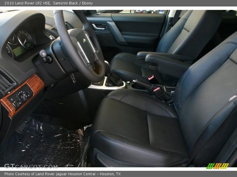 Santorini Black / Ebony 2010 Land Rover LR2 HSE