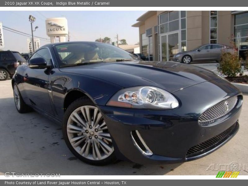 Indigo Blue Metallic / Caramel 2010 Jaguar XK XK Coupe