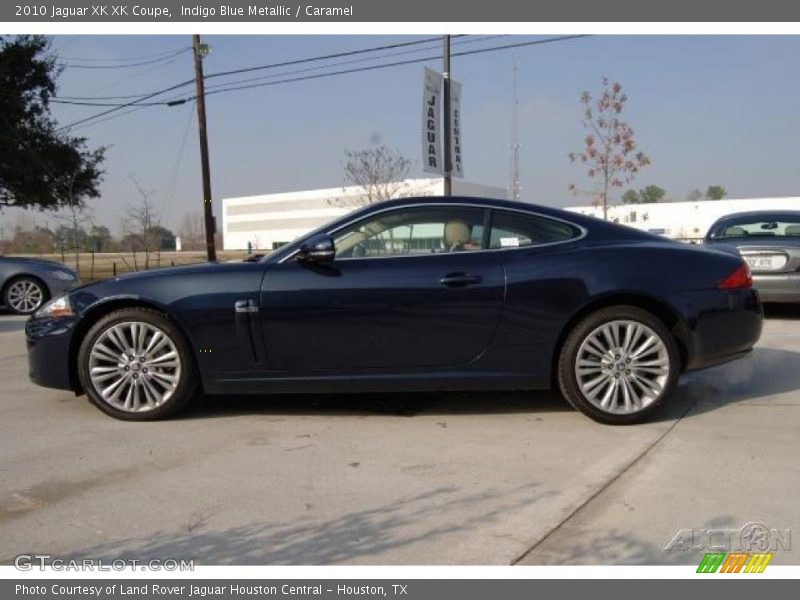 Indigo Blue Metallic / Caramel 2010 Jaguar XK XK Coupe