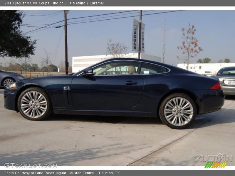 Indigo Blue Metallic / Caramel 2010 Jaguar XK XK Coupe