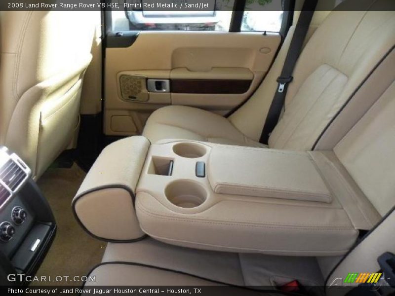 Rimini Red Metallic / Sand/Jet 2008 Land Rover Range Rover V8 HSE