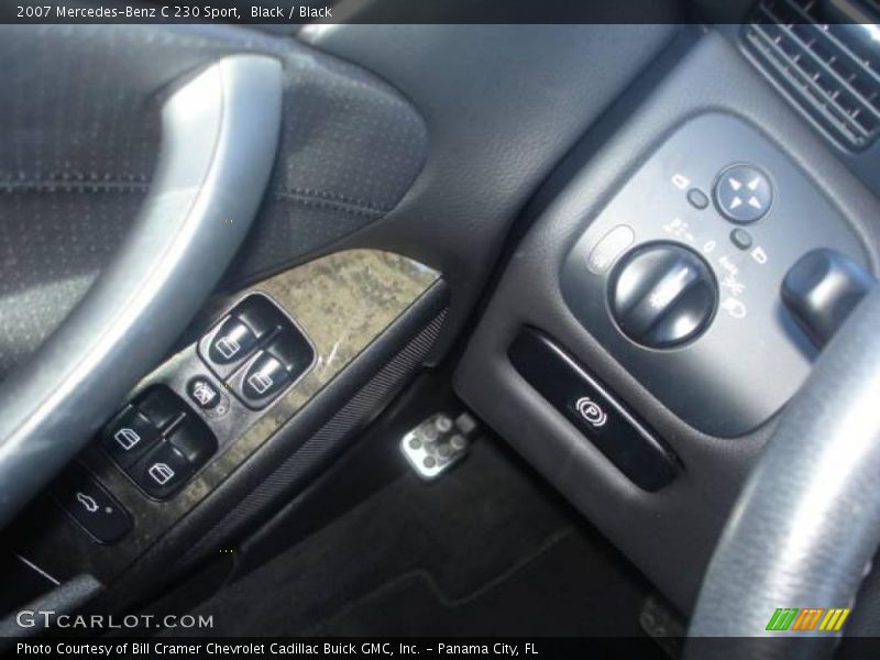Black / Black 2007 Mercedes-Benz C 230 Sport