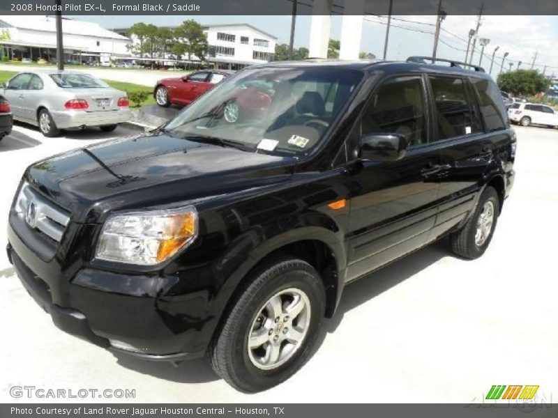 Formal Black / Saddle 2008 Honda Pilot EX-L